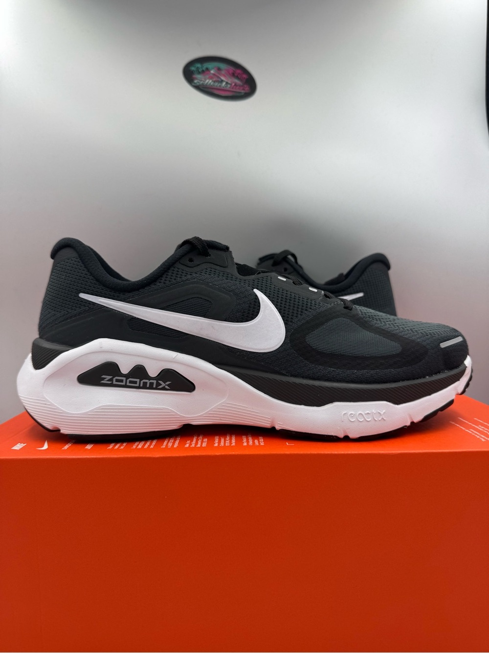 Nike Structure Plus Wide Black White BRAND NEW Size 10 Women